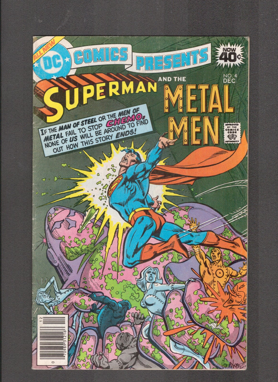 DC Comics Presents #4 (1978) Superman & Metal Men DC Comics