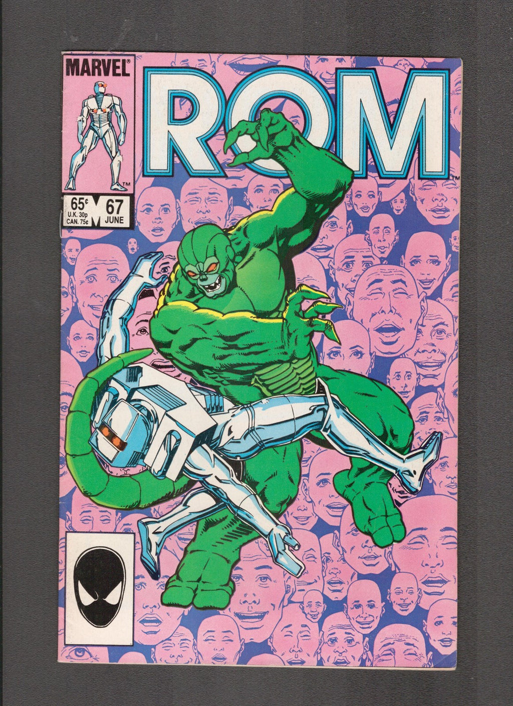 ROM #67 (1985) Rick Jones Appearance Marvel Comics