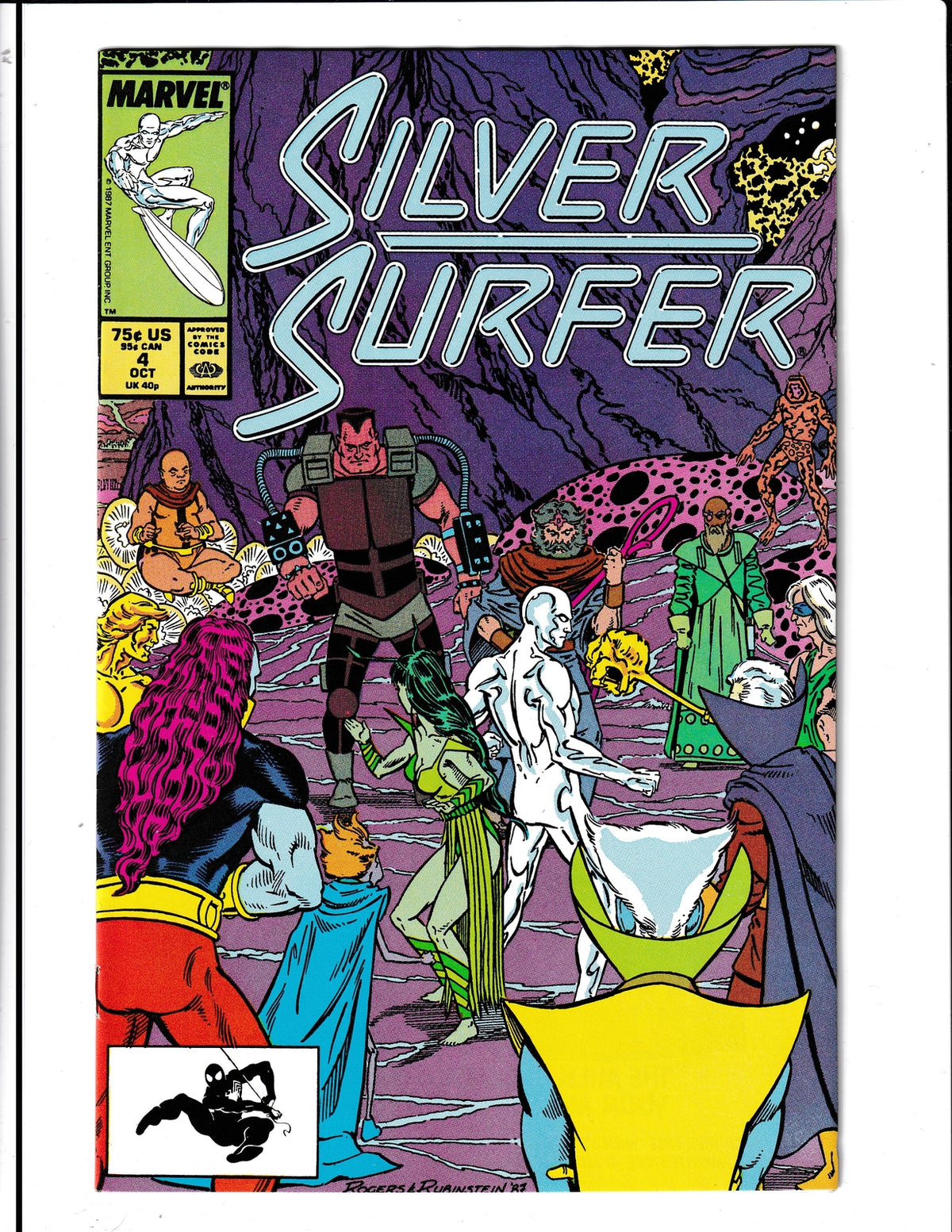 Silver Surfer #4 (1987) Marvel Comics