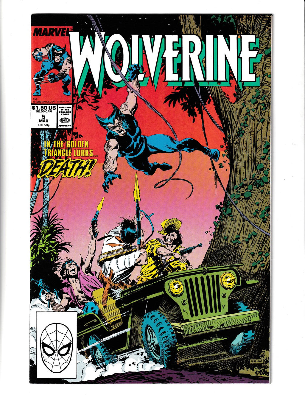 Wolverine #5 (1989) Marvel Comics SKU:2462
