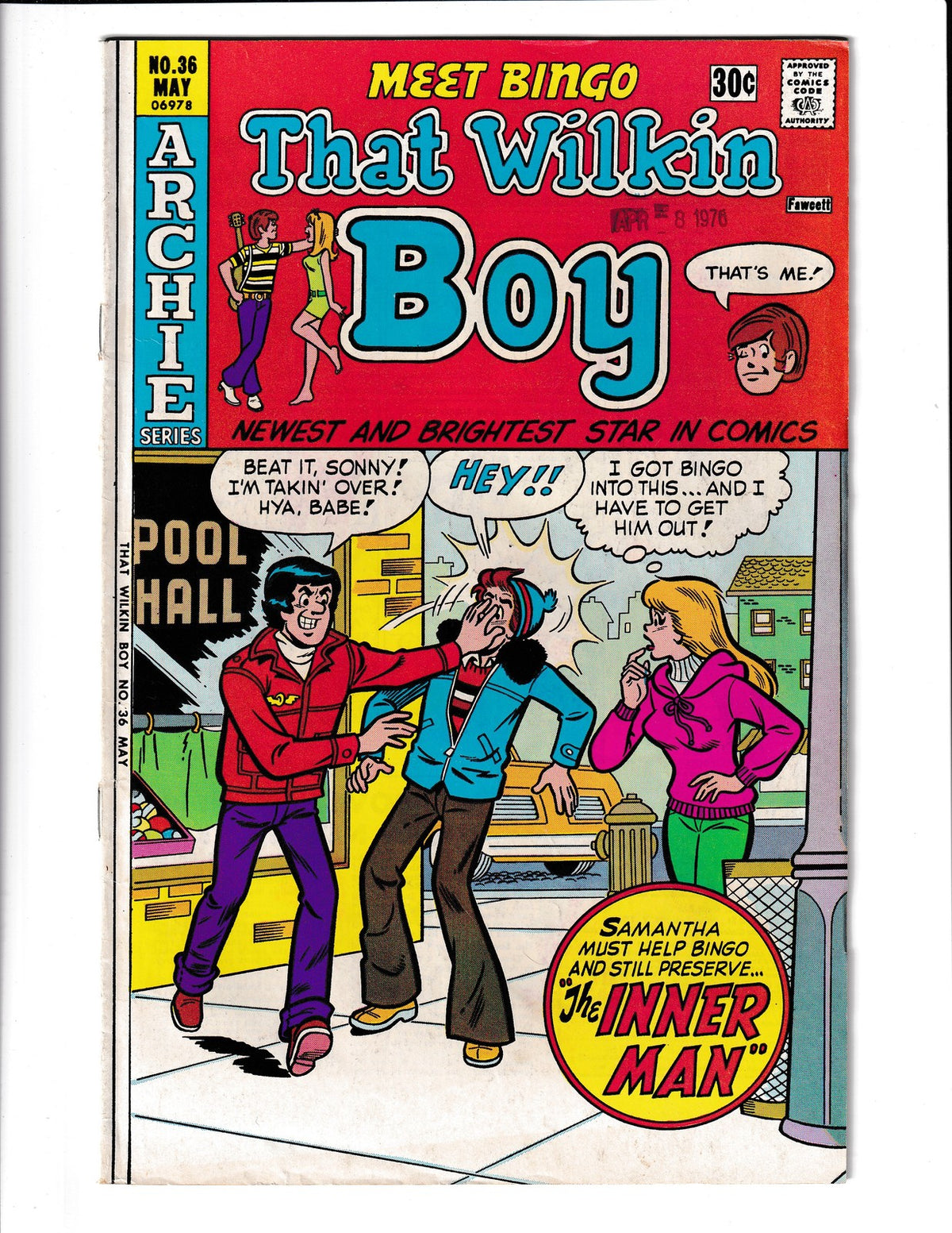 That Wilkin Boy #36 (1976) Archie Comics SKU:3328