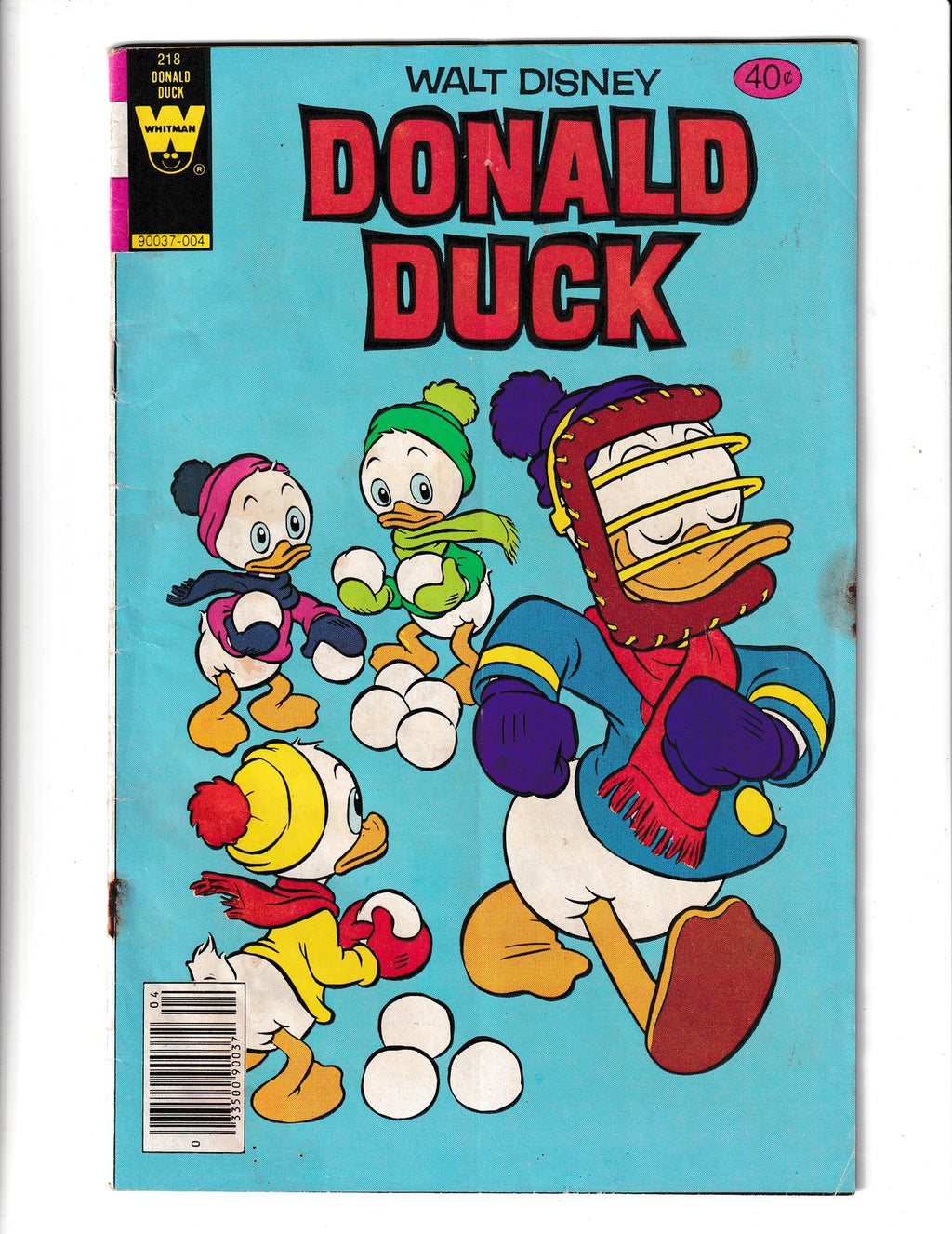 Donald Duck #218 (1980) Whitman Comics SKU:2575