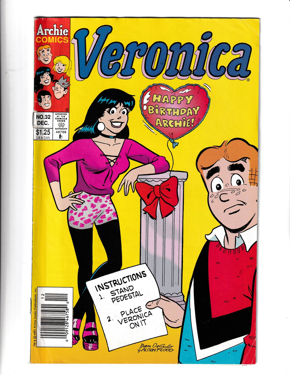 Veronica #32 (1993) Archie Comics SKU:078