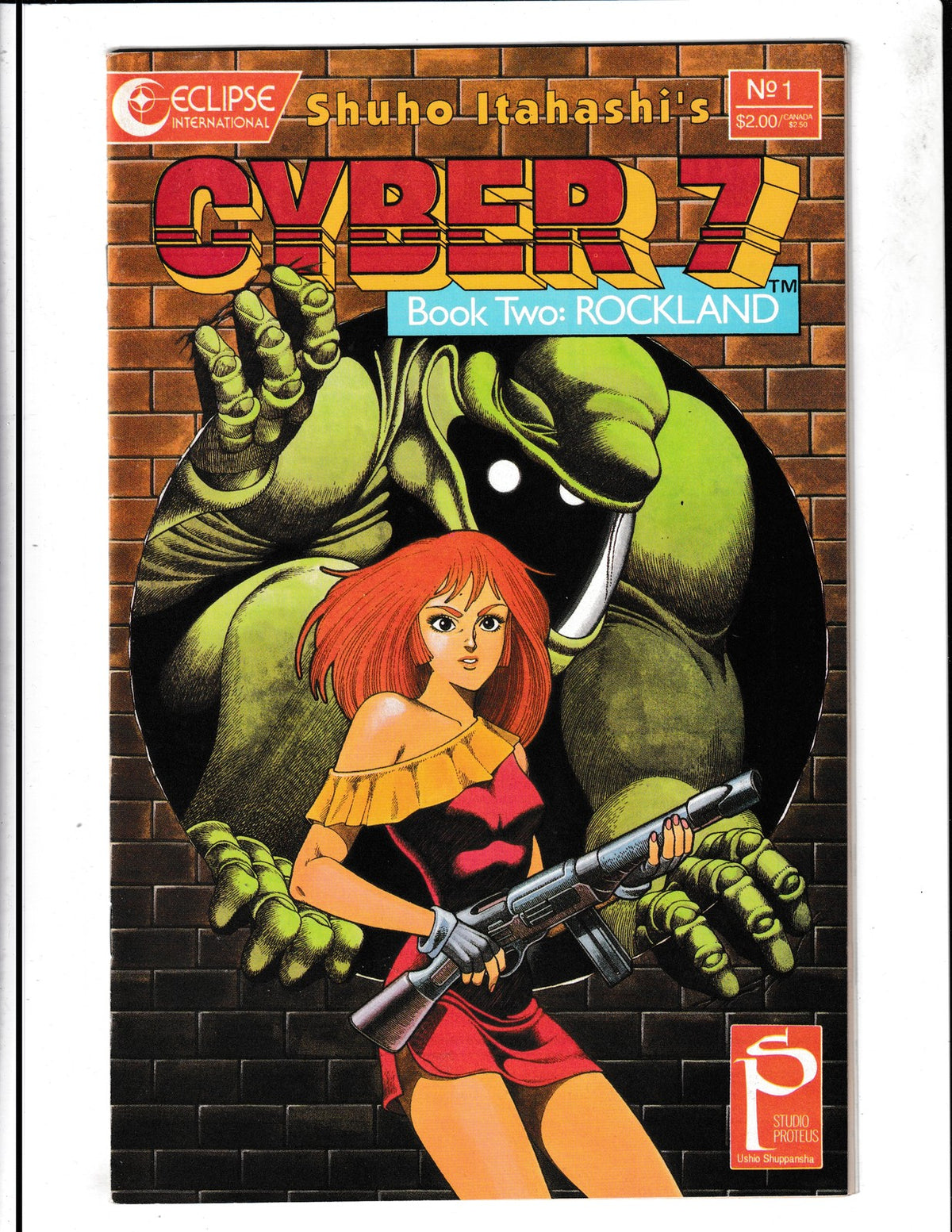 Cyber 7: Book Two #1 (1989) Eclipse Comics