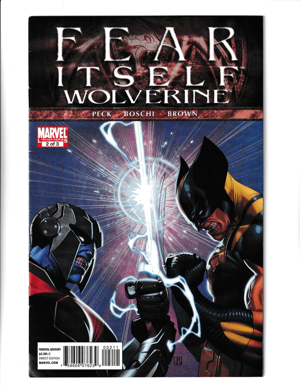 Fear Itself: Wolverine #2 (2011) Marvel Comics