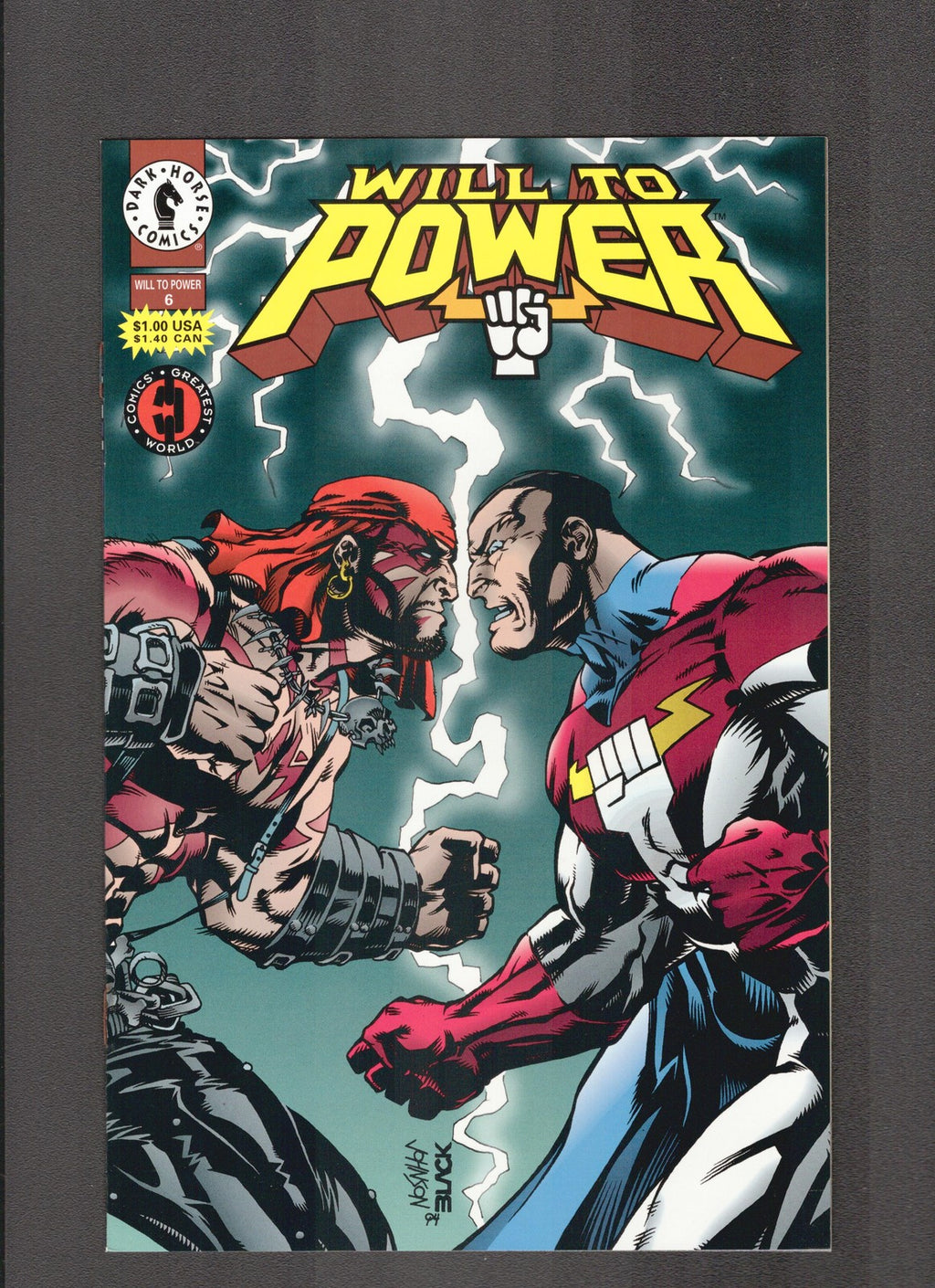 Will to Power  #6 (1994) Dave Johnson Dark Horse Comics
