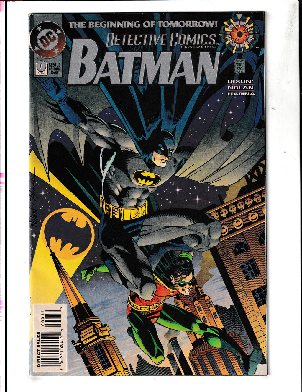 Detective Comics #0 (1994) Batman Origin Retold DC Comics