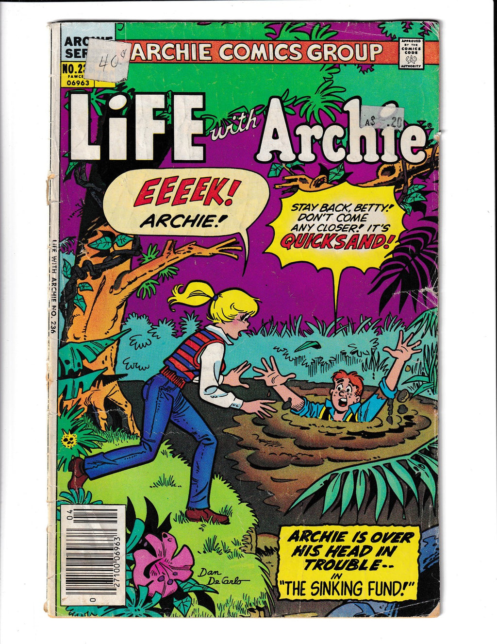 Life with Archie #236 (1982) Archie Comics
