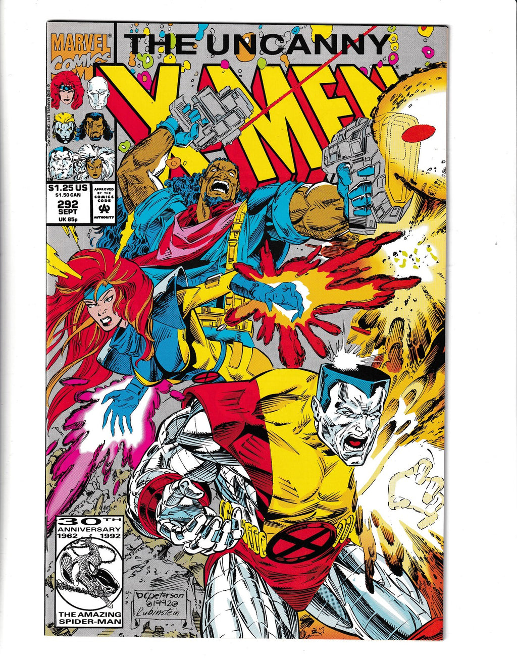 Uncanny X-Men #292 (1992) Marvel Comics SKU:2260