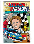Legends of NASCAR #1 (1990) Bill Elliot - Cards attached Vortex Comics