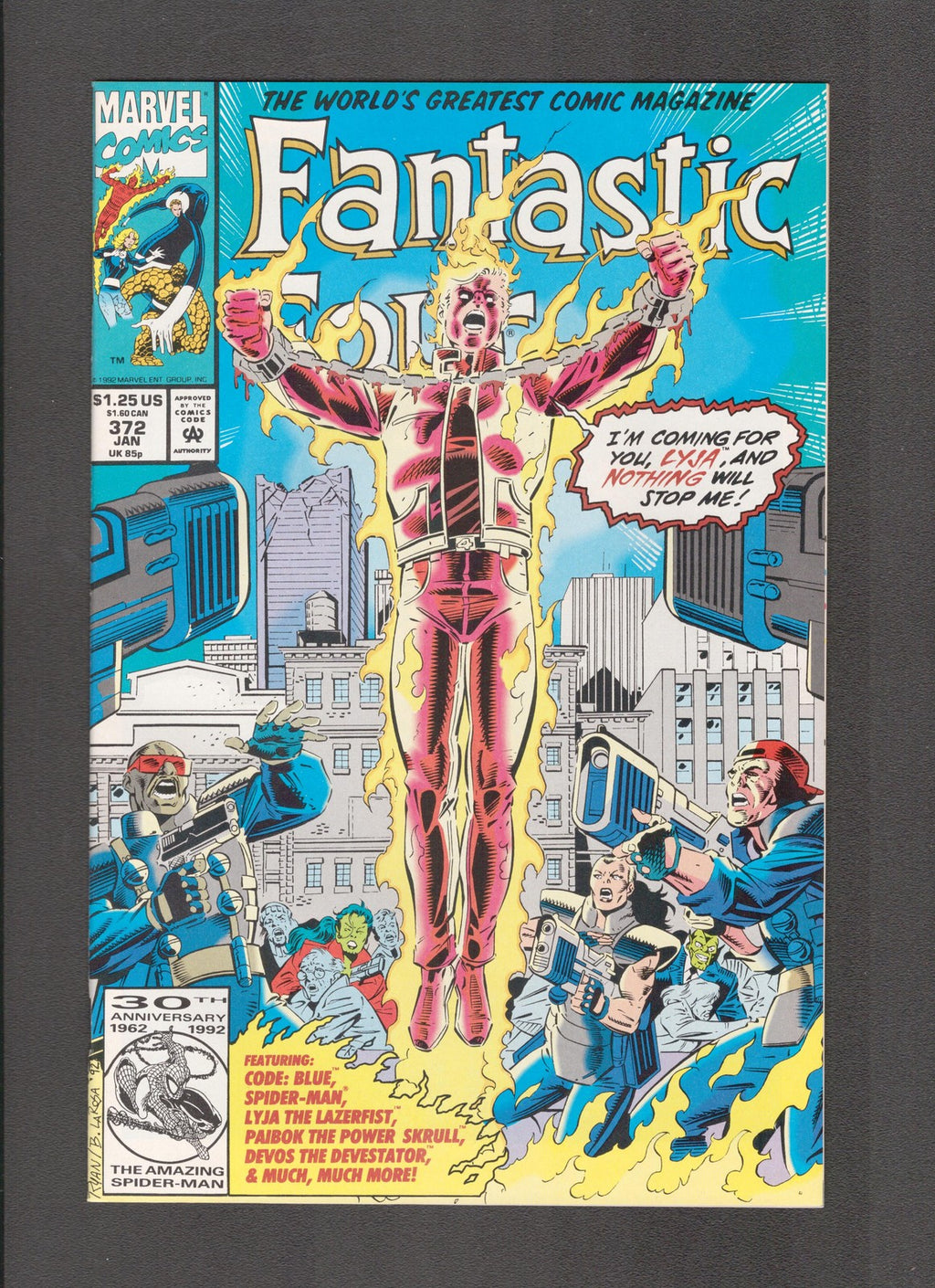 Fantastic Four #372 (1993) Dan Bulanadi Marvel Comics