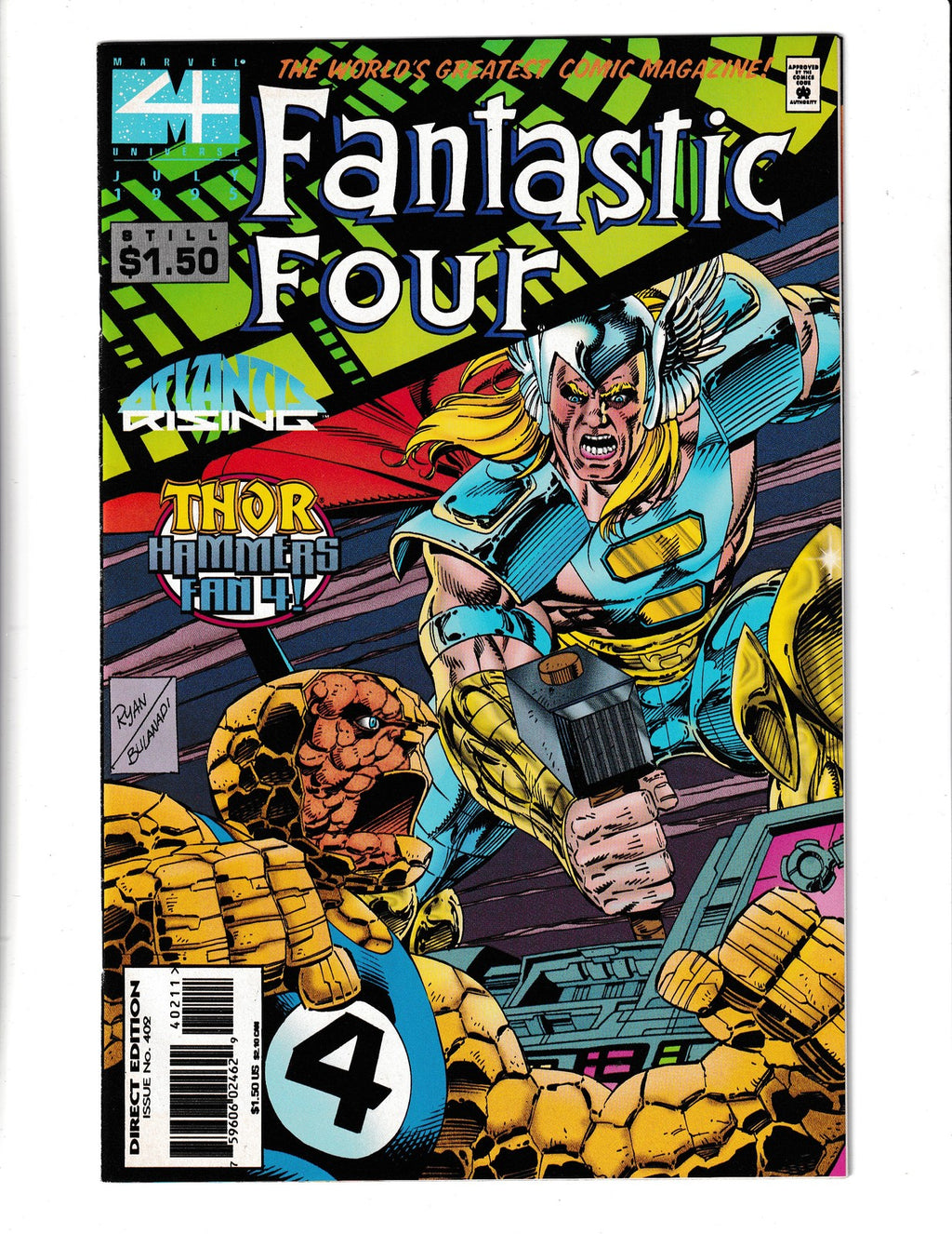 Fantastic Four #402 (1995) Marvel Comics SKU:2935