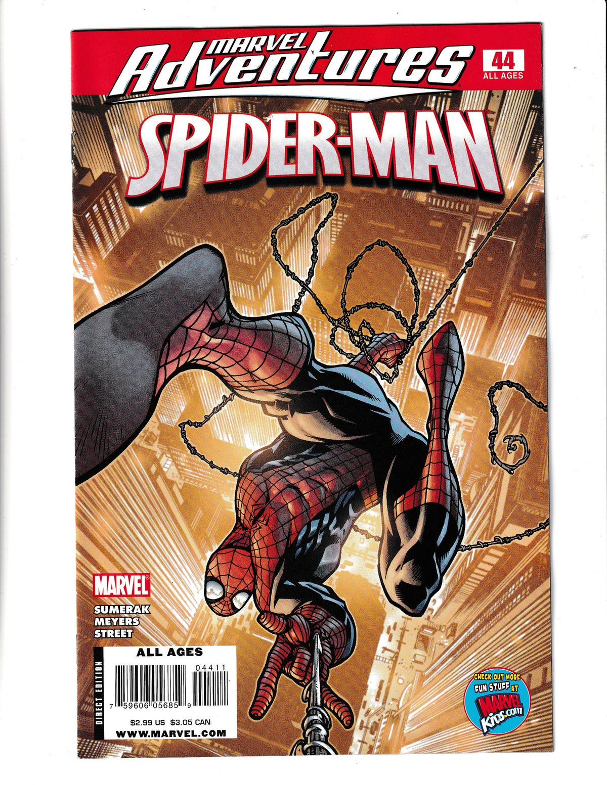 Marvel Adventures: Spider-Man #44 (2008) Marvel Comics