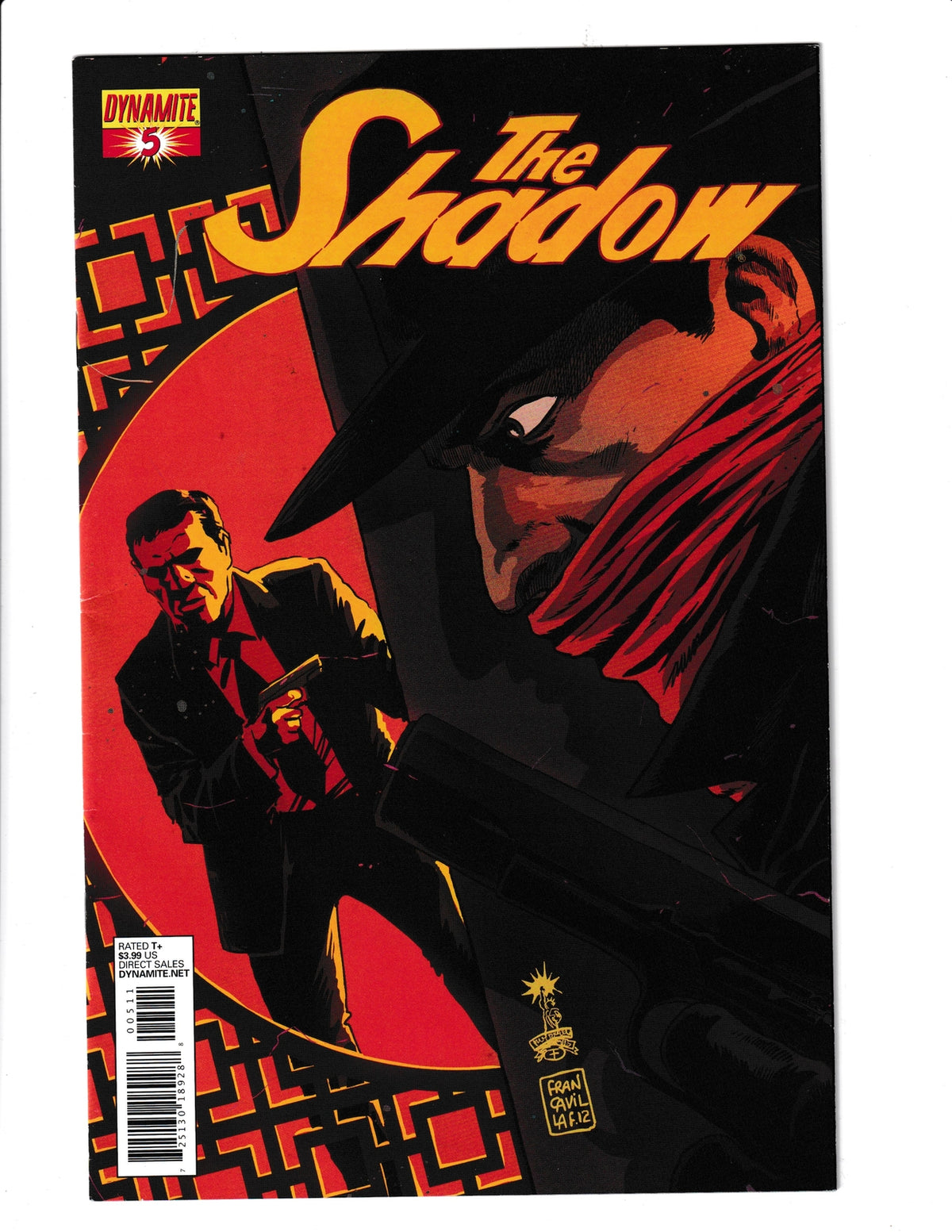 Shadow #5D (2012) Higher GradeDynamite Comics