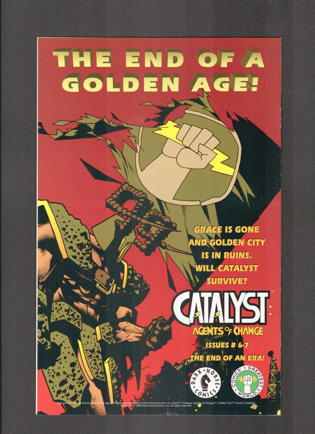Will to Power  #10 (1994) Mignola Dark Horse Comics