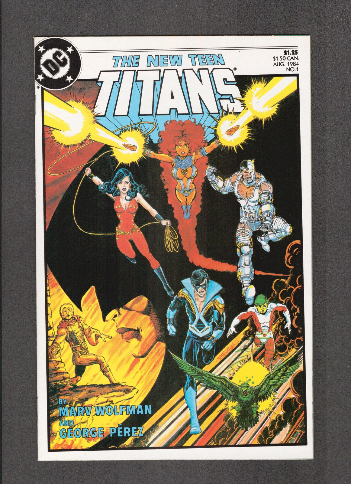 New Teen Titans #1 (1984) Starfire - George Perez DC Comics