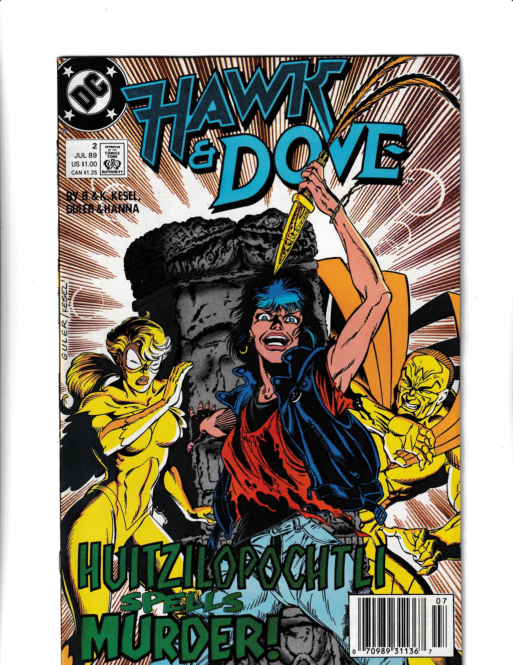Hawk and Dove #2 (1989) DC Comics SKU:088