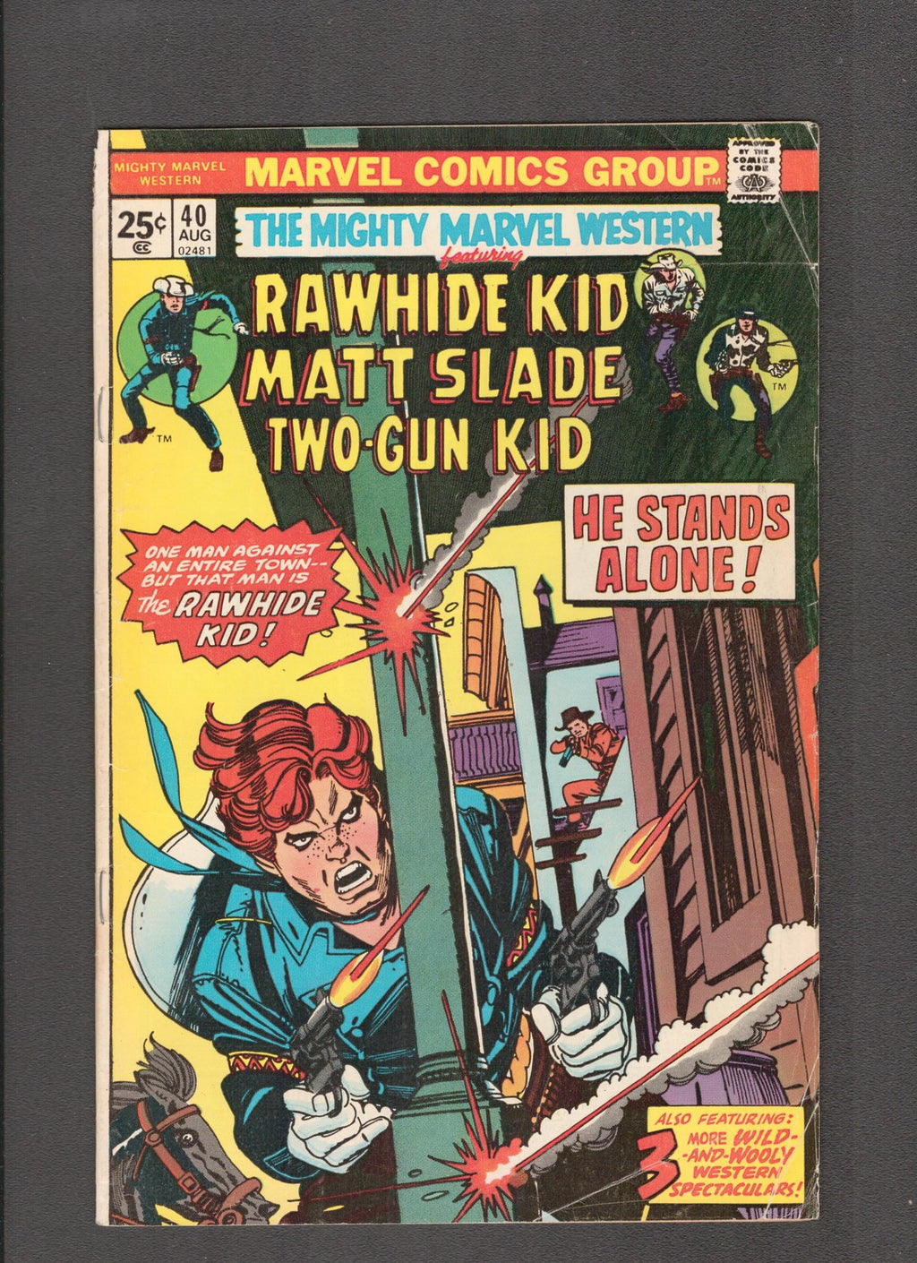 Mighty Marvel Western #40 (1975) Stan Lee Presents Marvel Comics