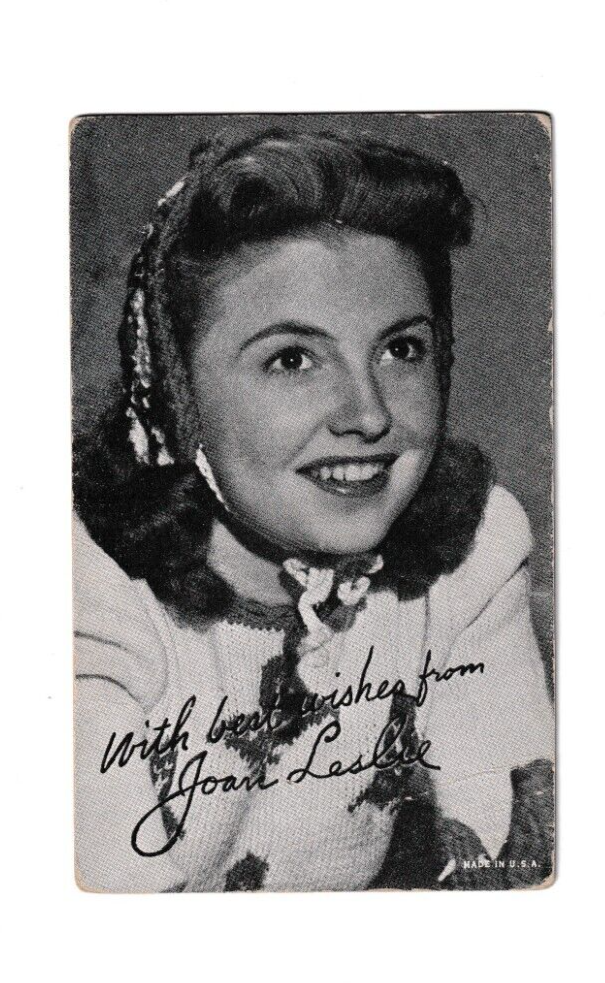 Arcade Cards 1940's - Celebrities - Joan Leslie