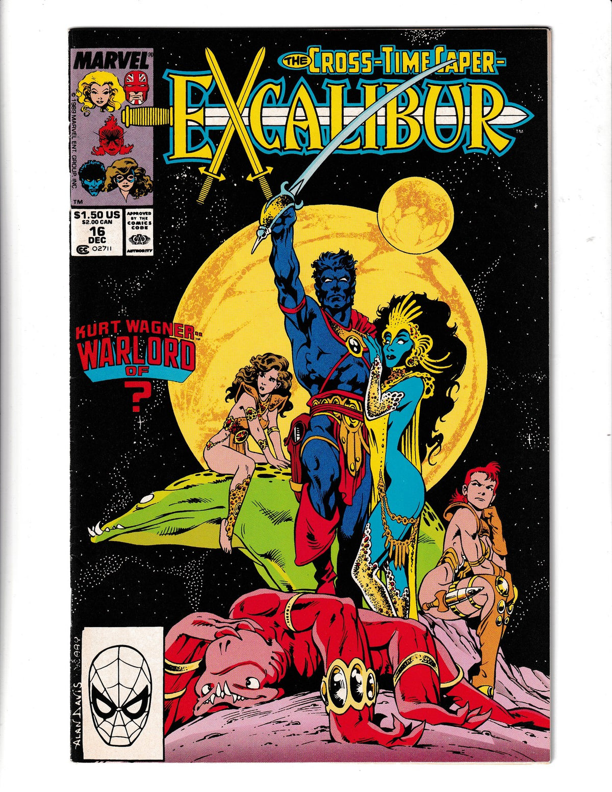 Excalibur #16 (1989) Marvel Comics