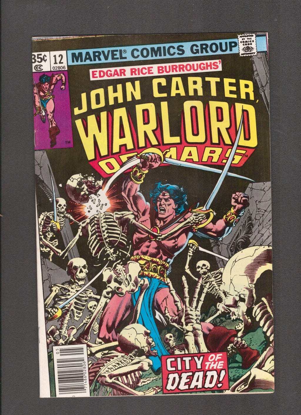 John Carter, Warlord of Mars #12 (1978) Carmine Infantino Marvel Comics