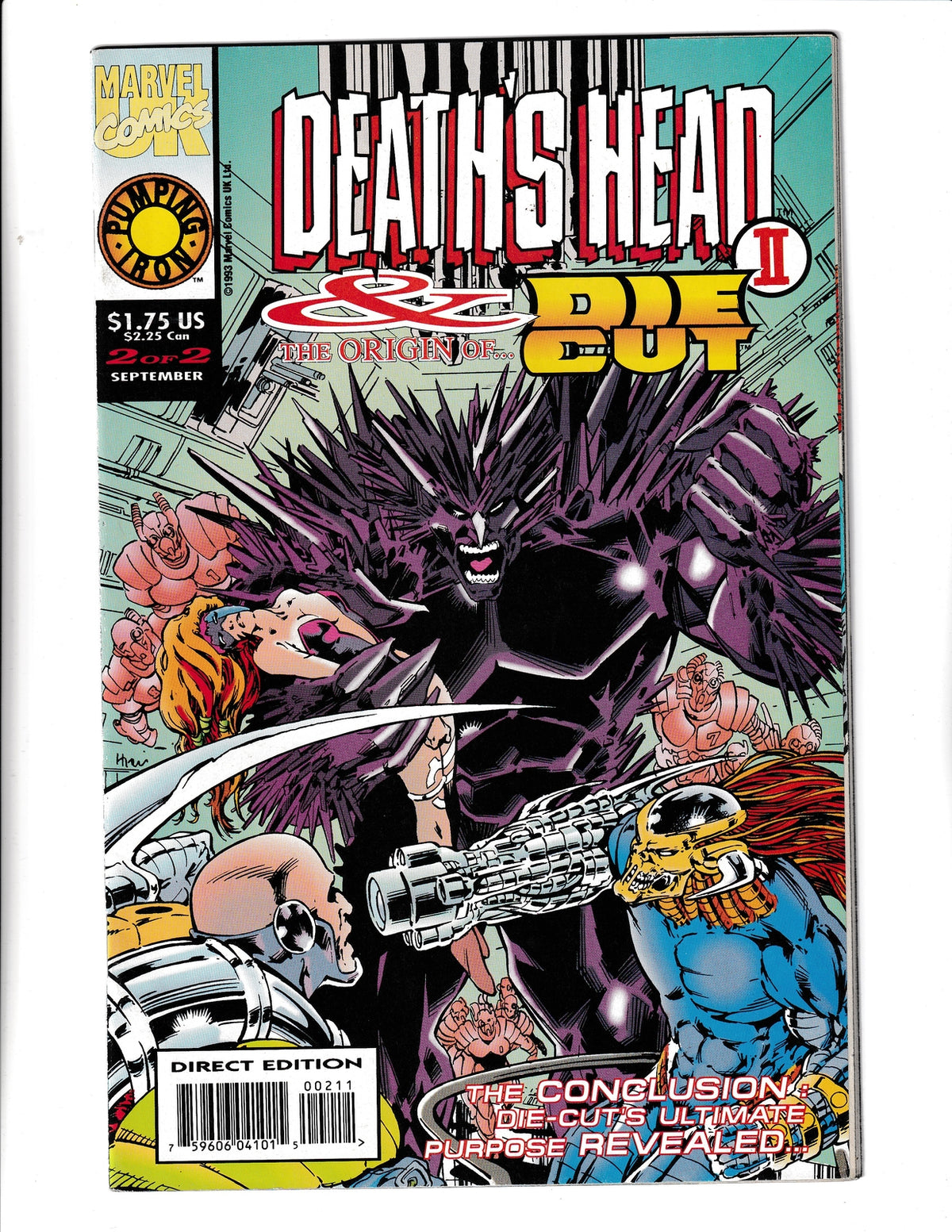 Death's Head II & The Origin of Die-Cut #2 (1993) Marvel Comics