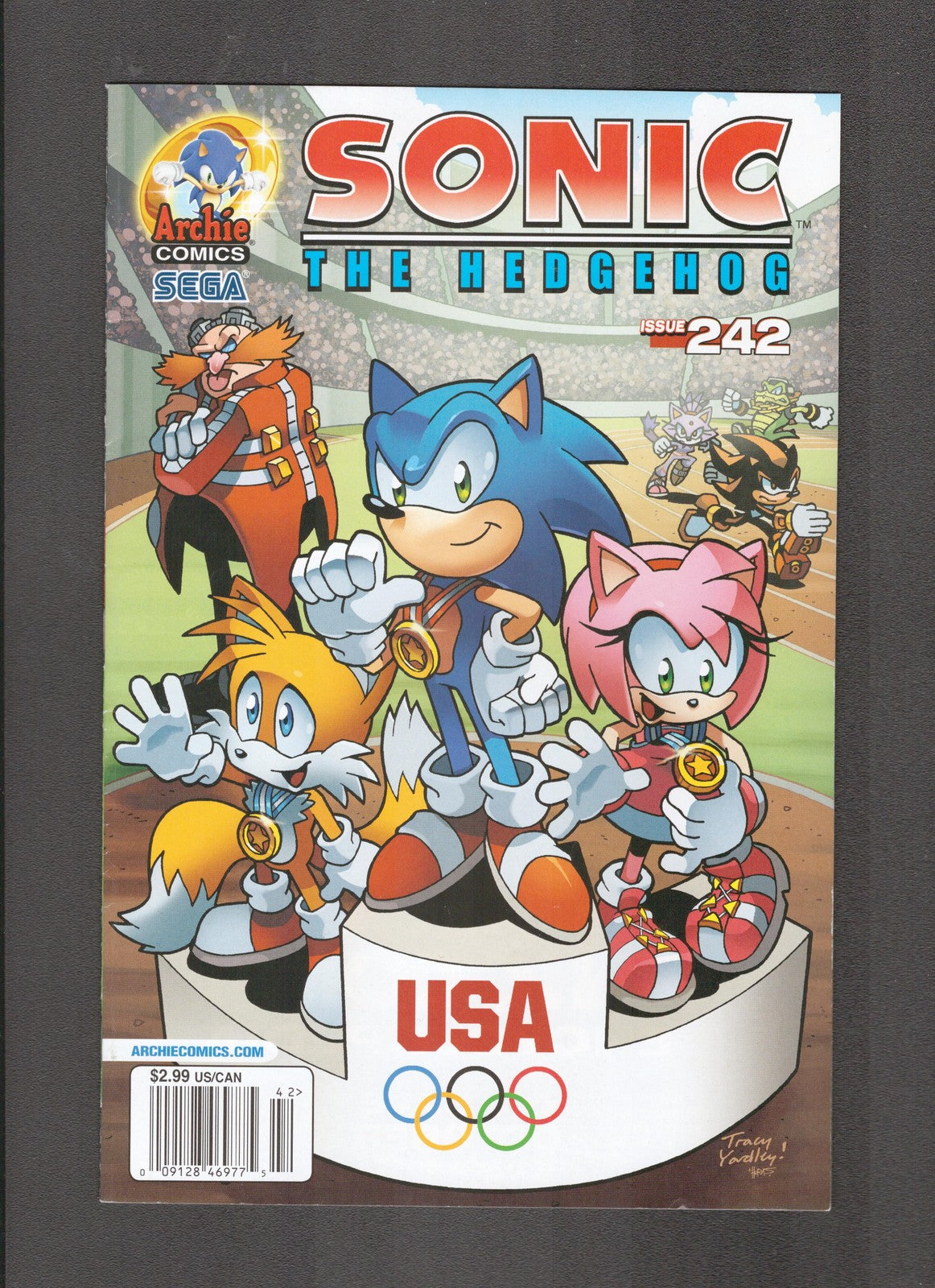 Sonic the Hedgehog #242 (2012) LOW PRINT RUN Archie Comics