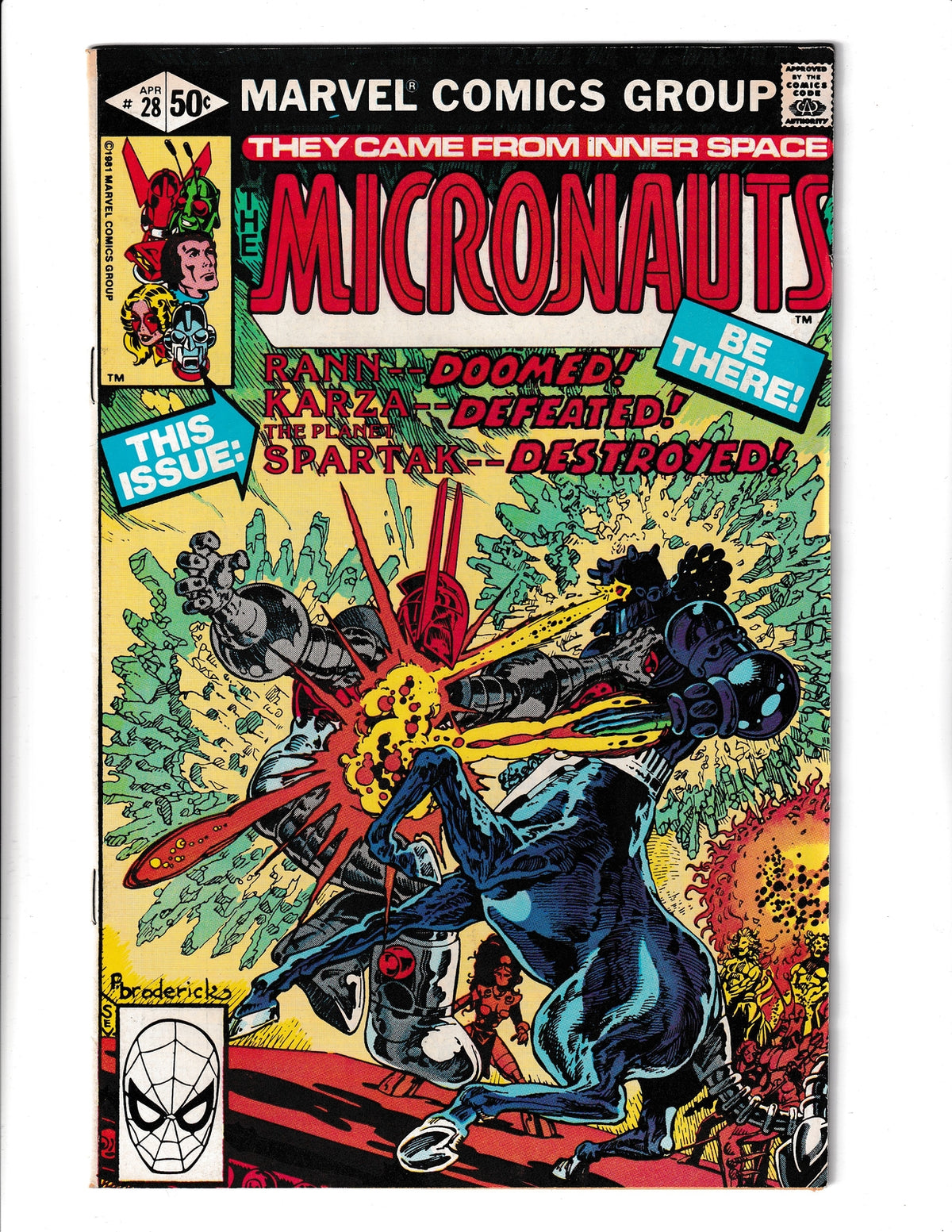 Micronauts #28 (1981) Marvel Comics