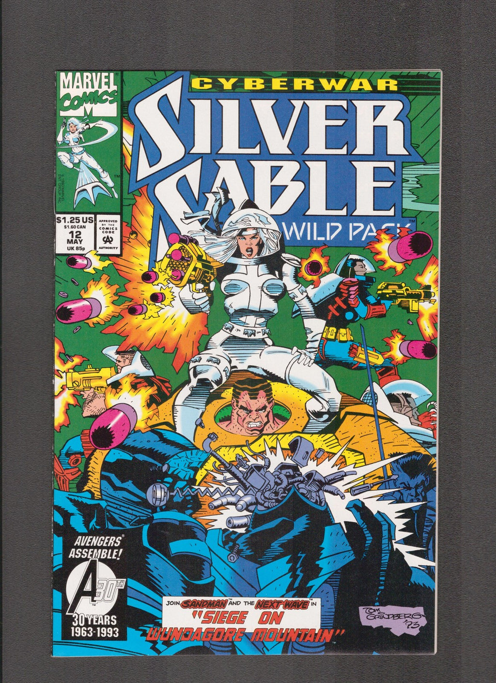 Silver Sable & The Wild Pack #12 (1993) Marvel Comics