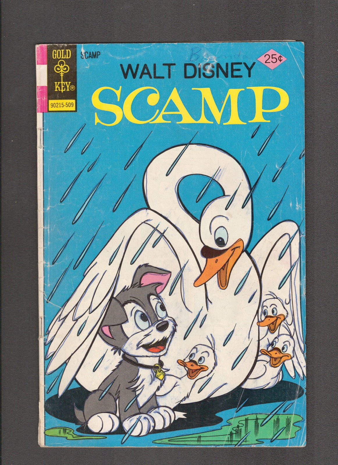 Scamp #25 (1975) LOW GRADE Gold Key Comics