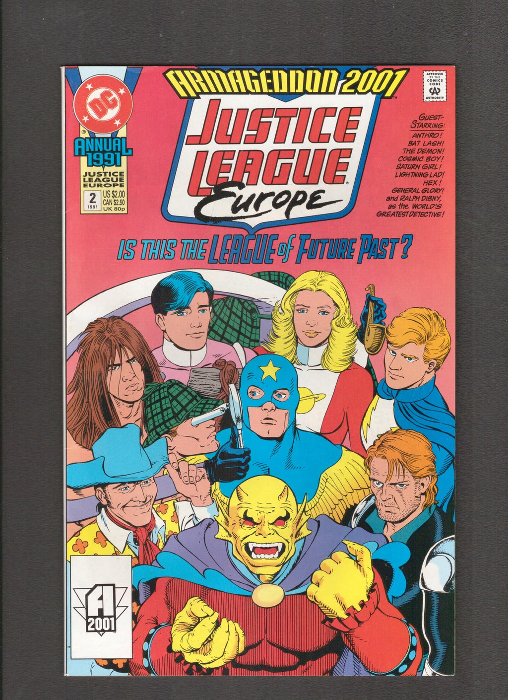 Justice League Europe Annual #2 (1991) Keith Giffen, Michael Golden DC Comics