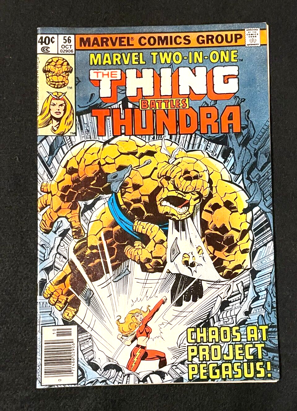 Marvel Two-In-One #56 1979 The Thing battles Thundra