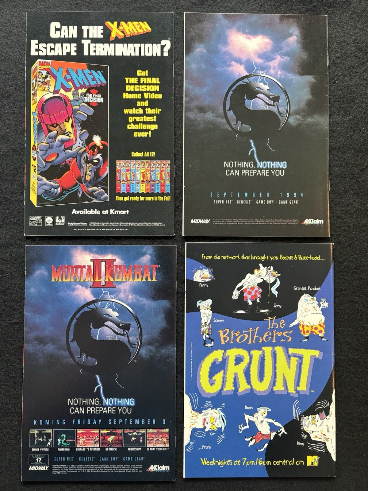Venom: Nights of Vengeance #1-4 (1994) Complete Mini-Series Set of Marvel Comics