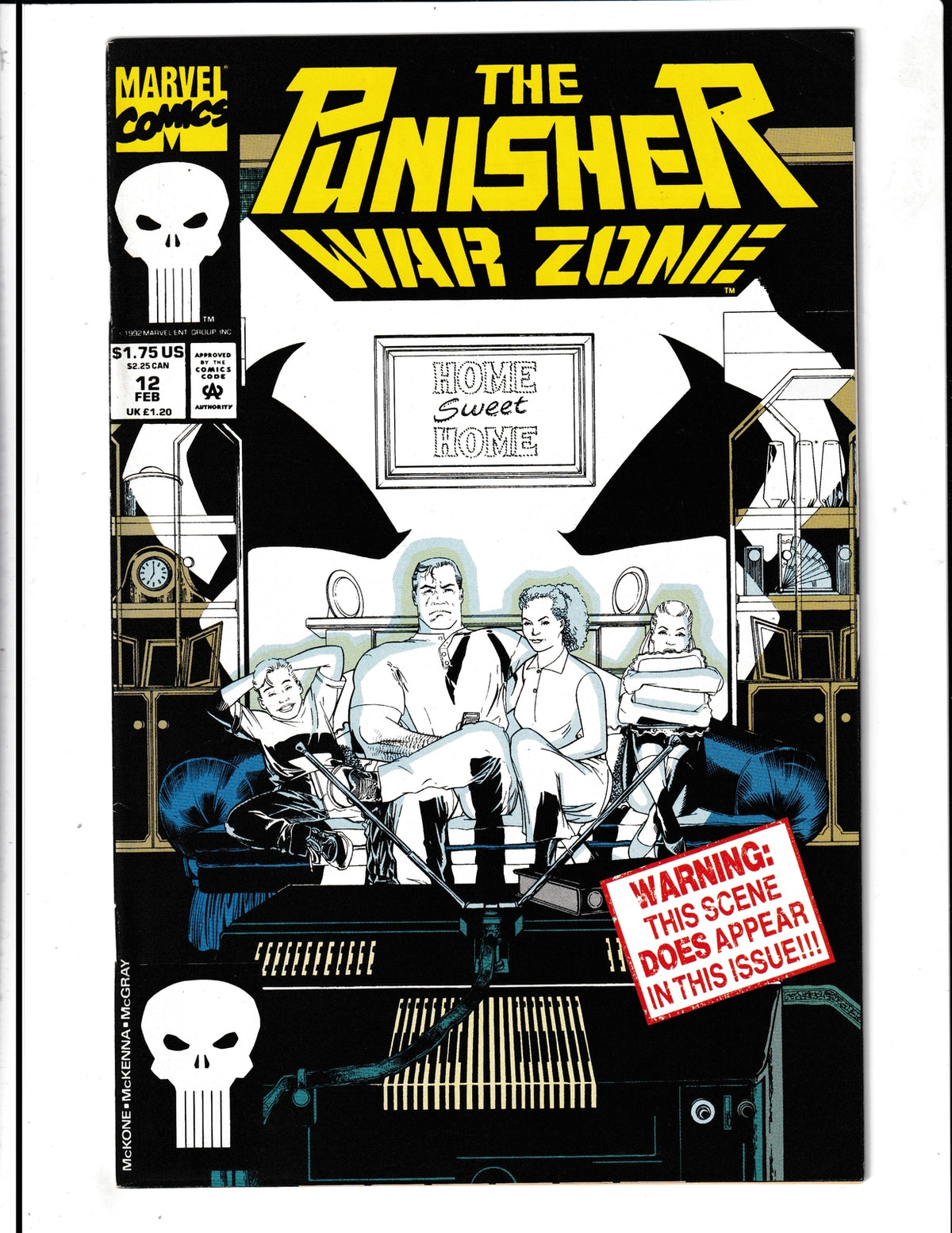 Punisher: War Zone #12 (1993) Marvel Comics SKU:1222