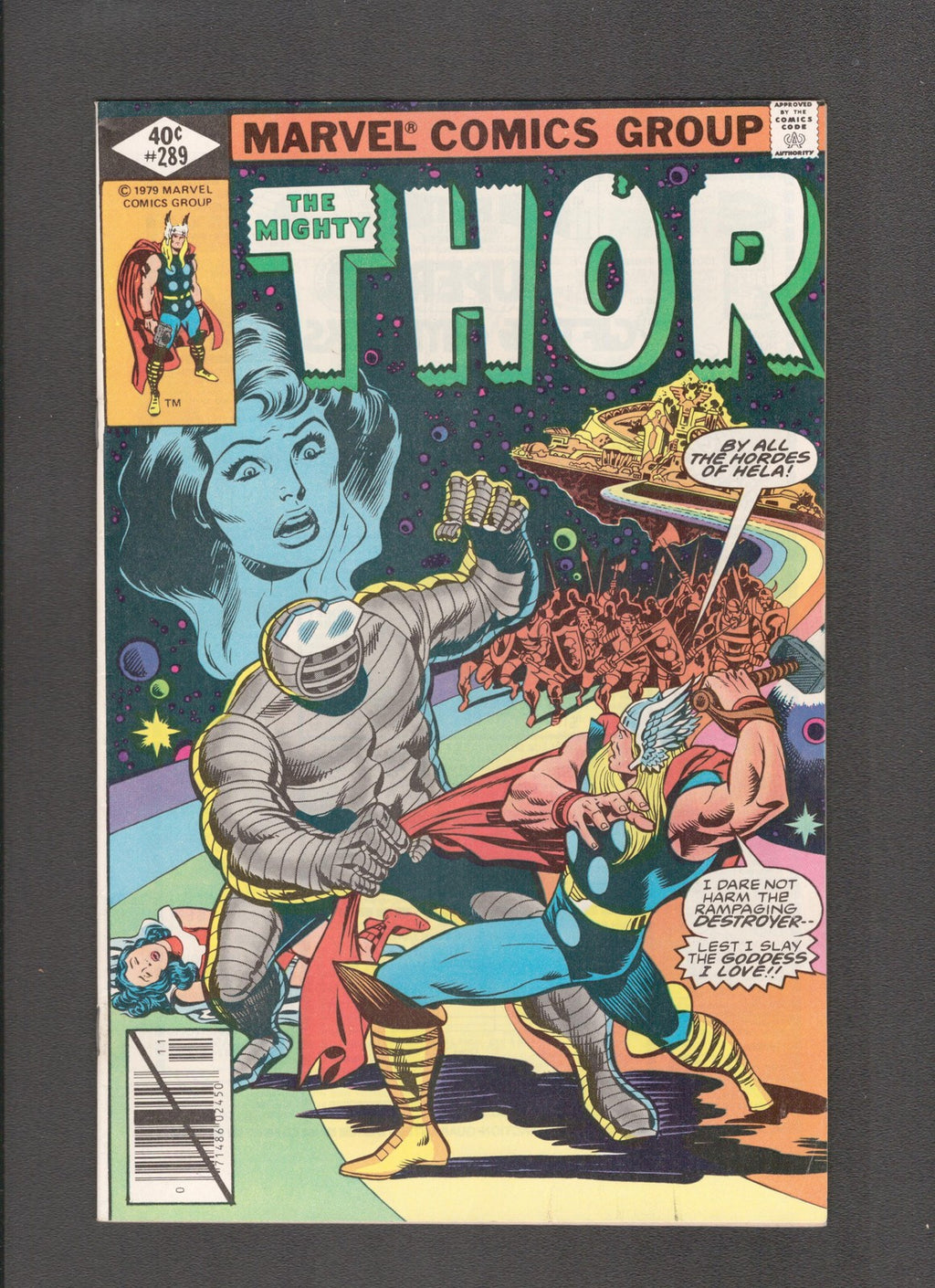 Thor #289 (1979) Jim Shooter, Roy Thomas Marvel Comics