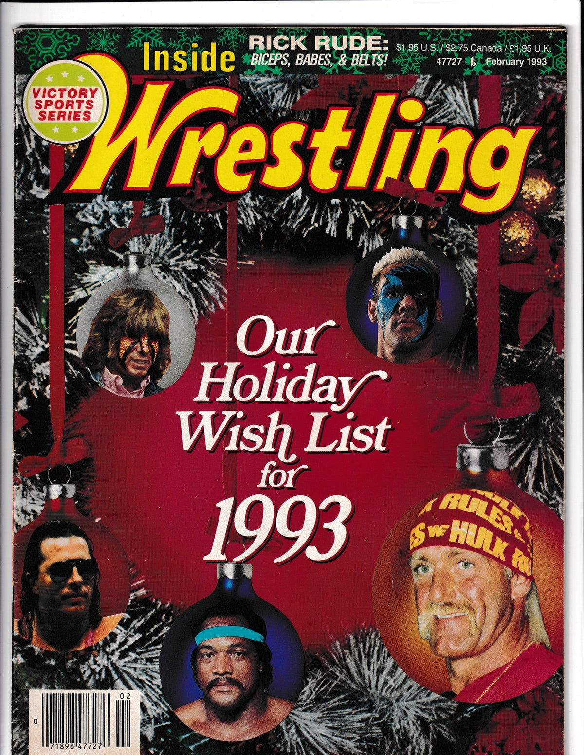 Inside Wrestling #February (1993) Hulk Hogan/Ultimate Warrior  Comics