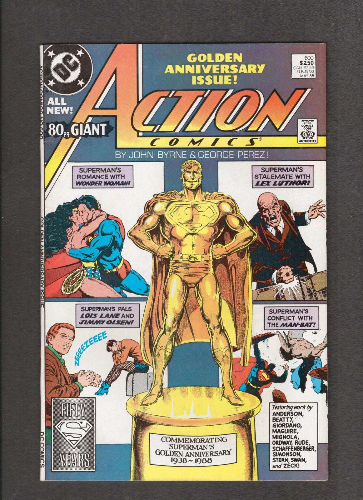 Action Comics #600 (1988) John Byrne 80-Page Giant DC Comics