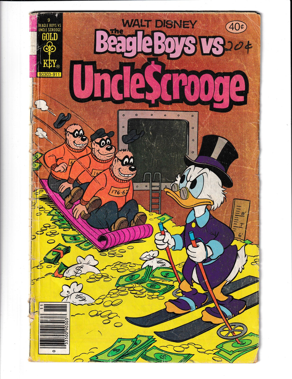 Beagle Boys vs Uncle Scrooge #9 (1979) Gold Key Comics