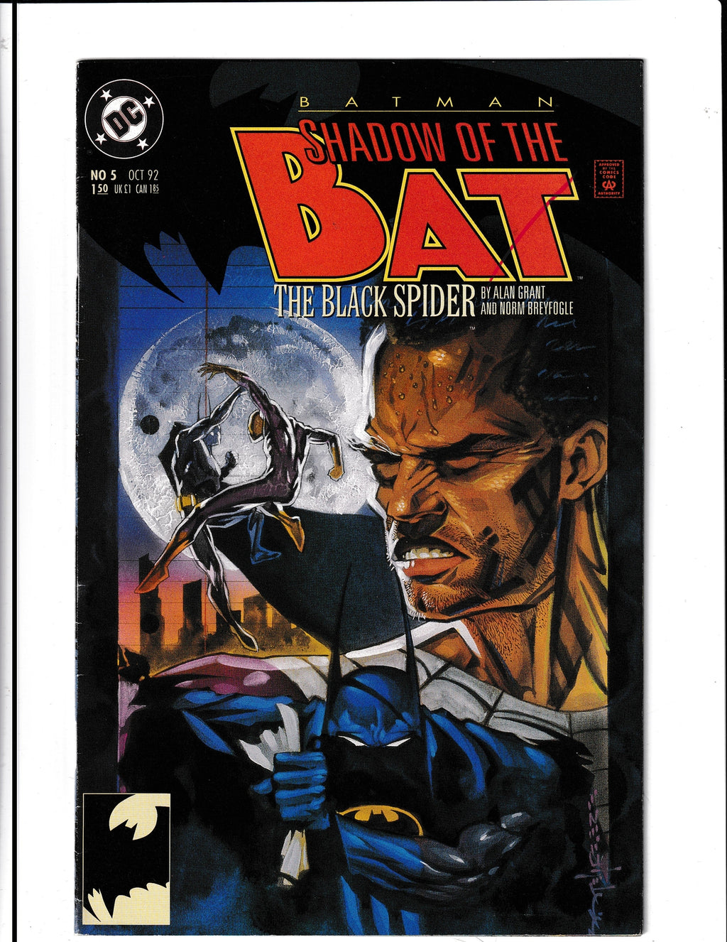 Batman: Shadow of the Bat #5 (1992) DC Comics