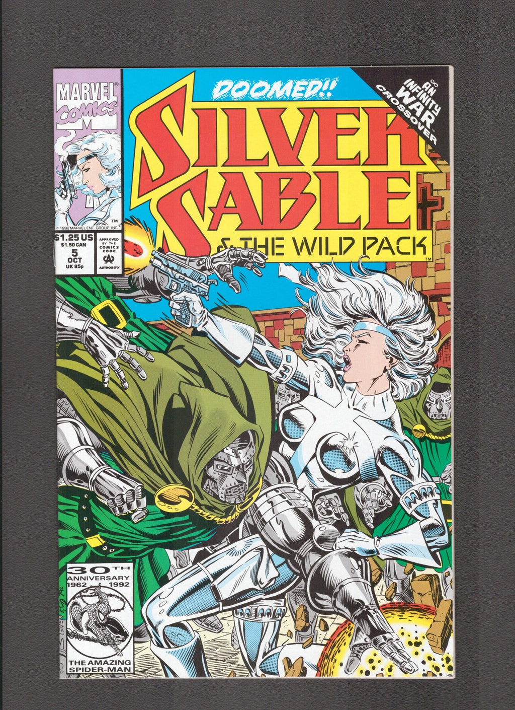Silver Sable & The Wild Pack #5 (1992) Marvel Comics