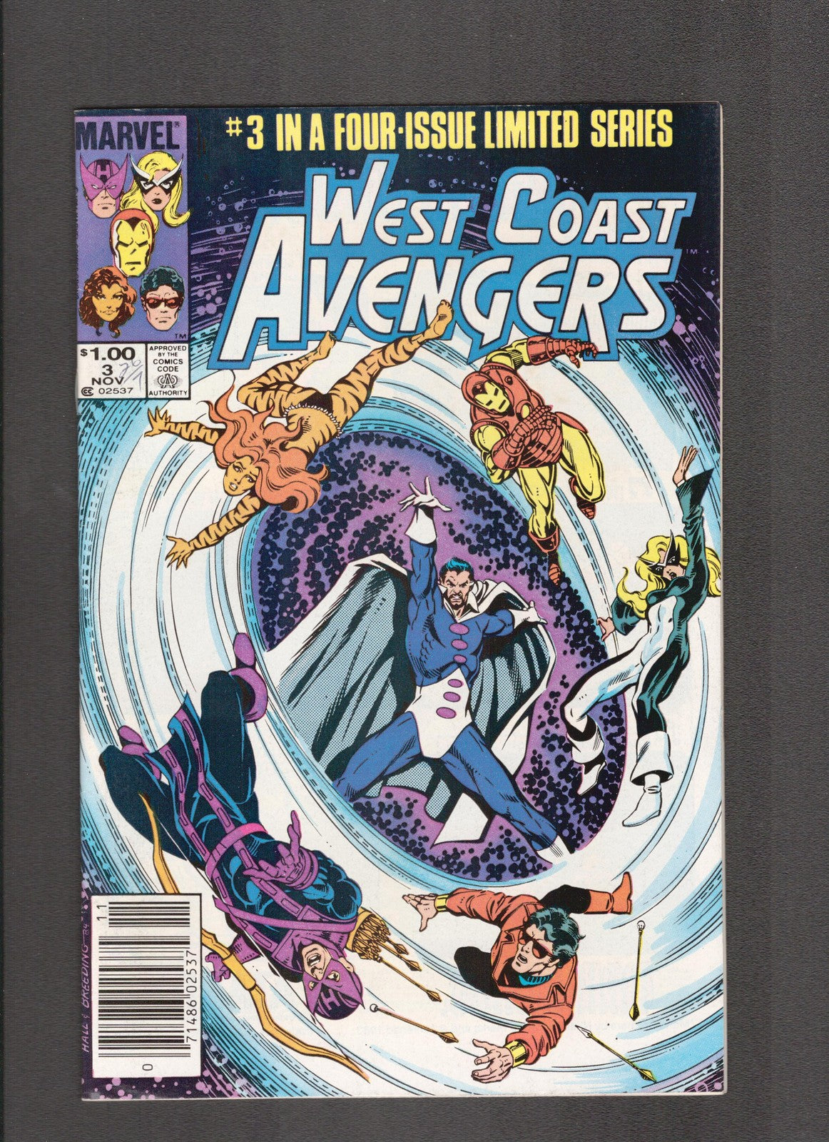 West Coast Avengers #3 (1984) Canadian Newsstand Marvel Comics