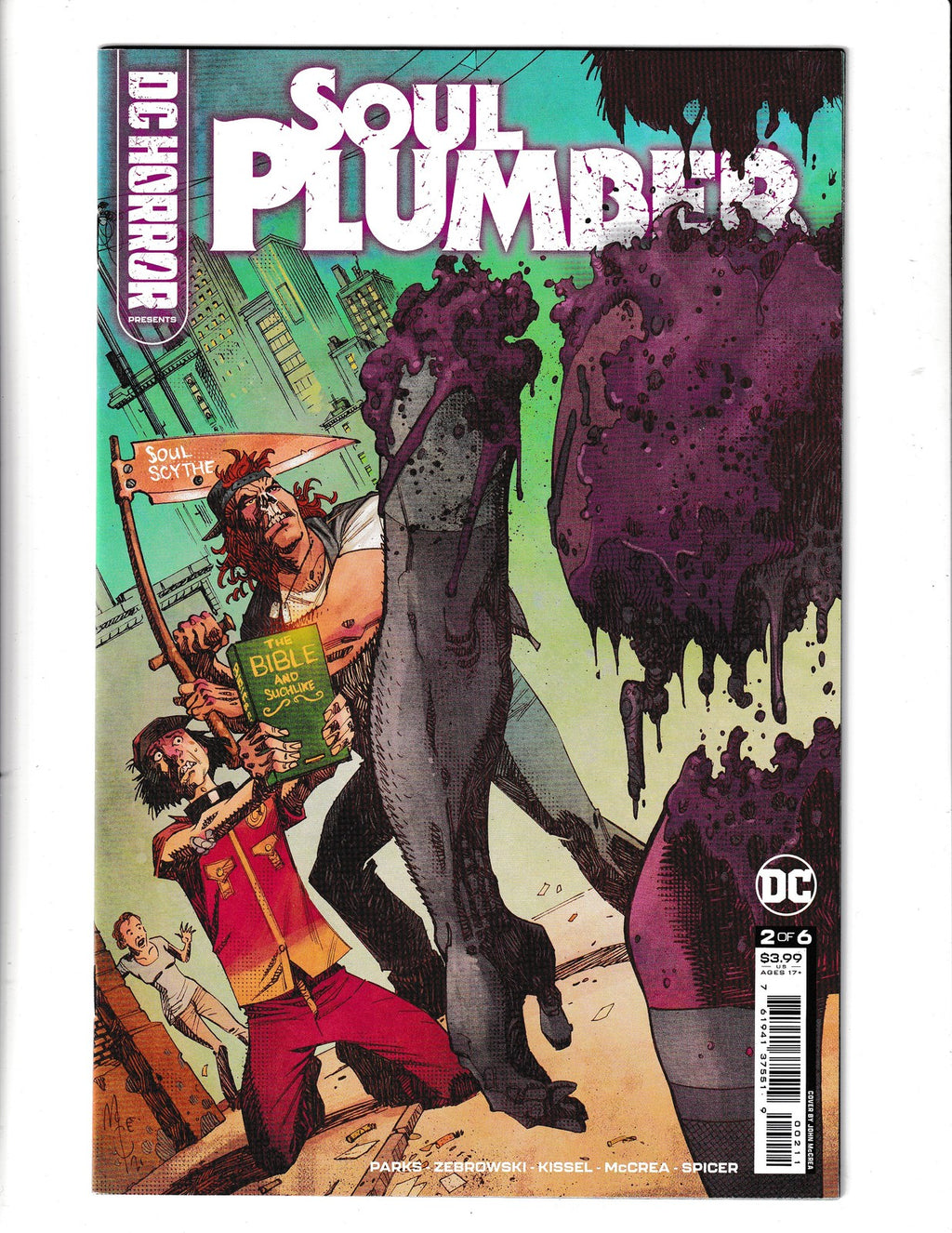 DC Horror Presents: Soul Plumber #2 (2022) John McCrea DC Comics