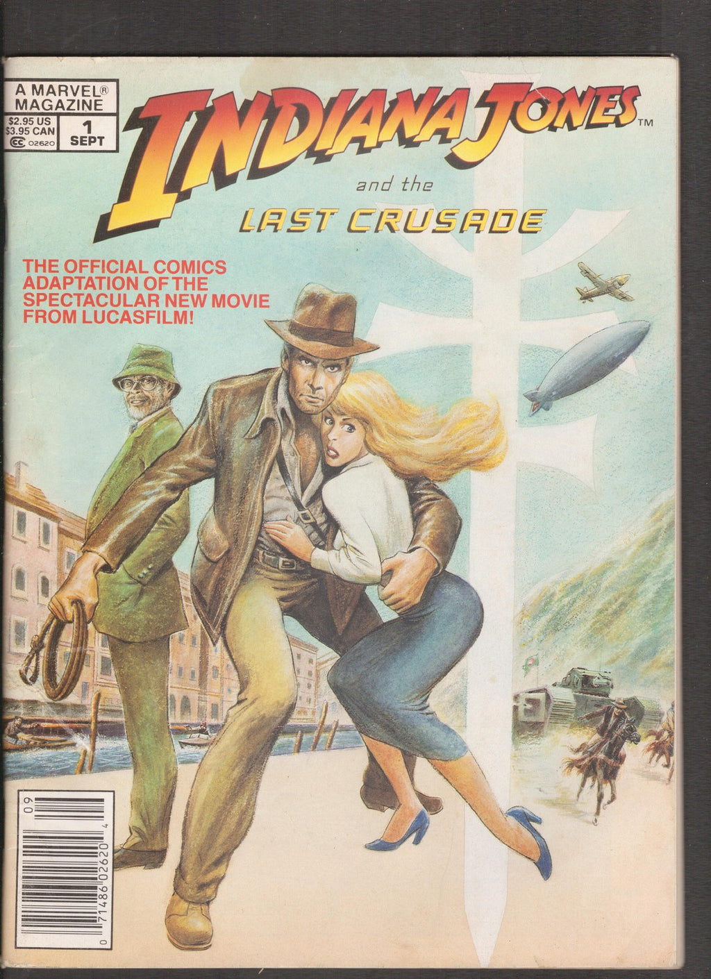 Indiana Jones and The Last Crusade #1 (1989) Magazine Marvel Comics