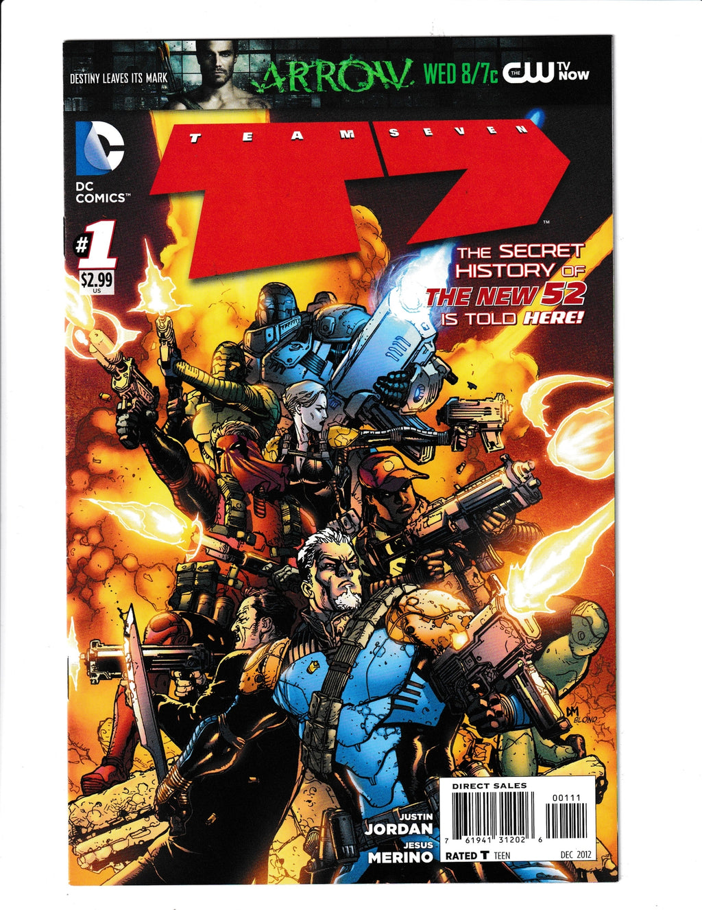 Team 7 #0 (2012) DC Comics