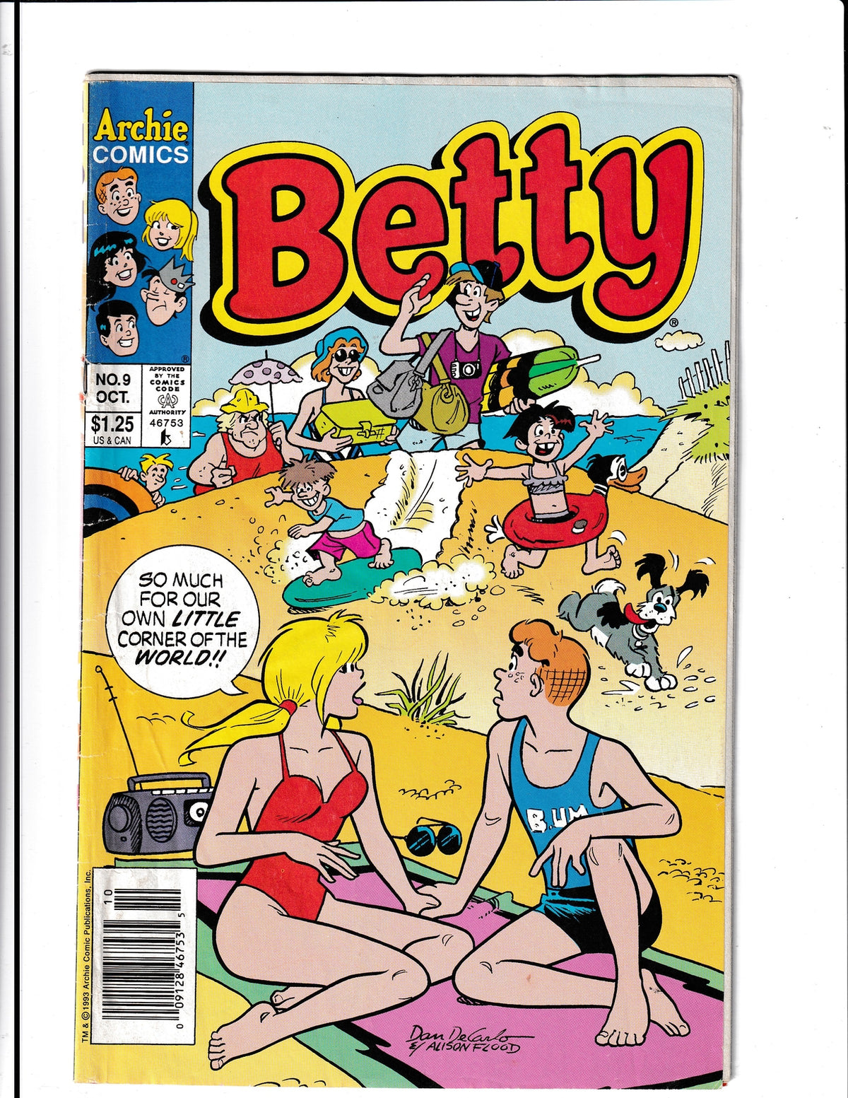 Betty #9 (1993) Archie Comics