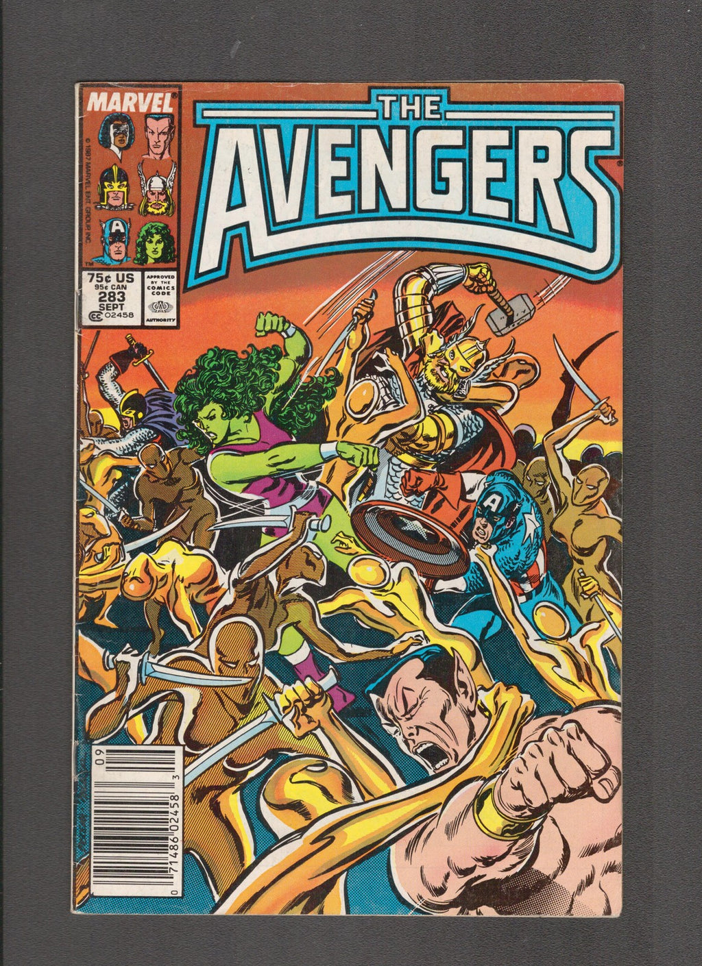 Avengers #283 (1987) Buscema, Stern Marvel Comics