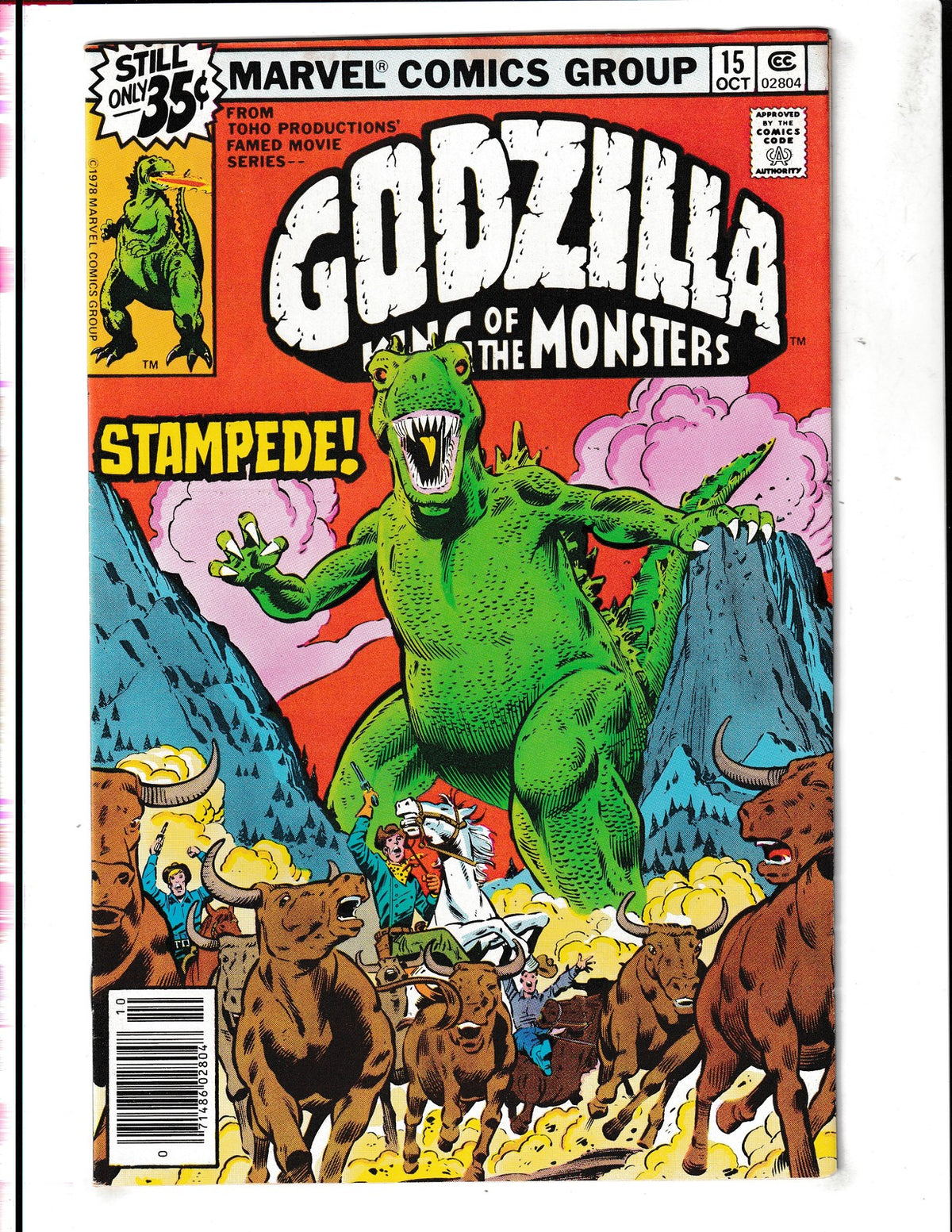 Godzilla #15 (1978) Herb Trimpe, Doug Moench Marvel Comics