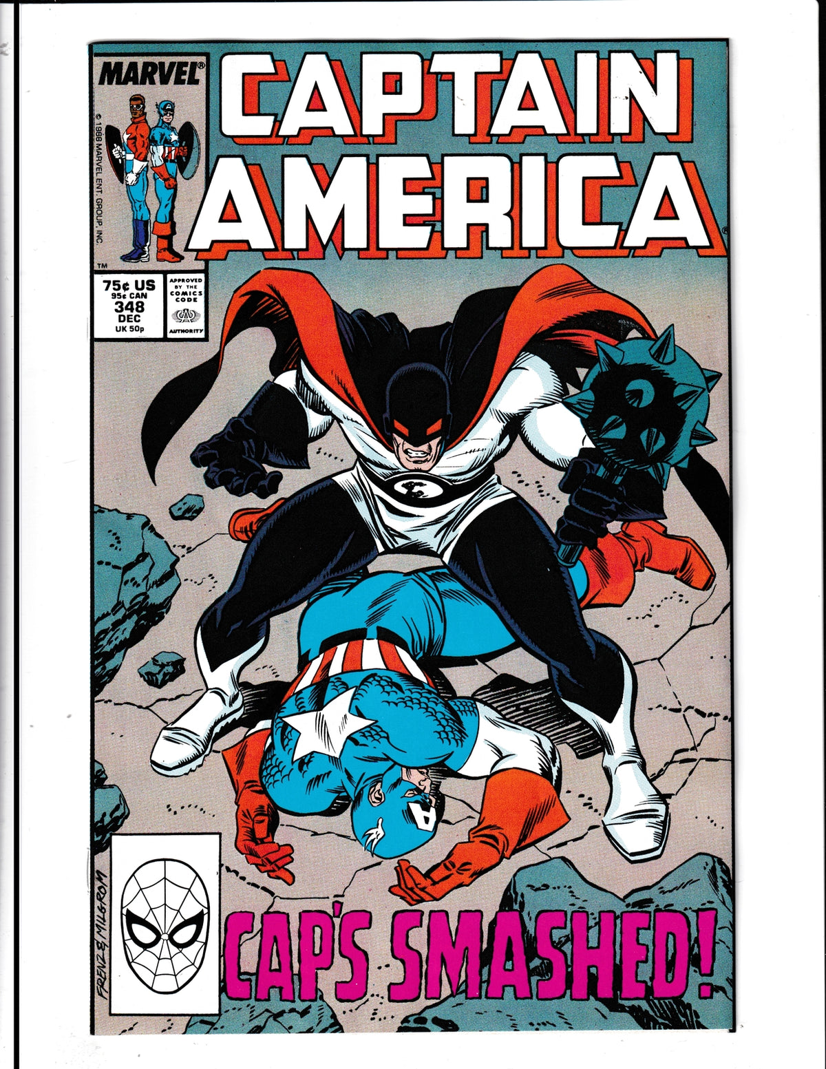 Captain America #348 (1988) Marvel Comics