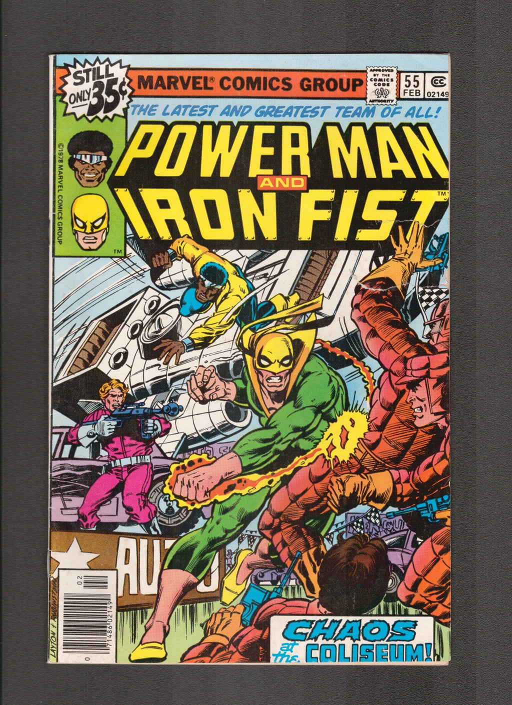 Power Man #55 (1979) and Iron Fist - Bob Layton Marvel Comics