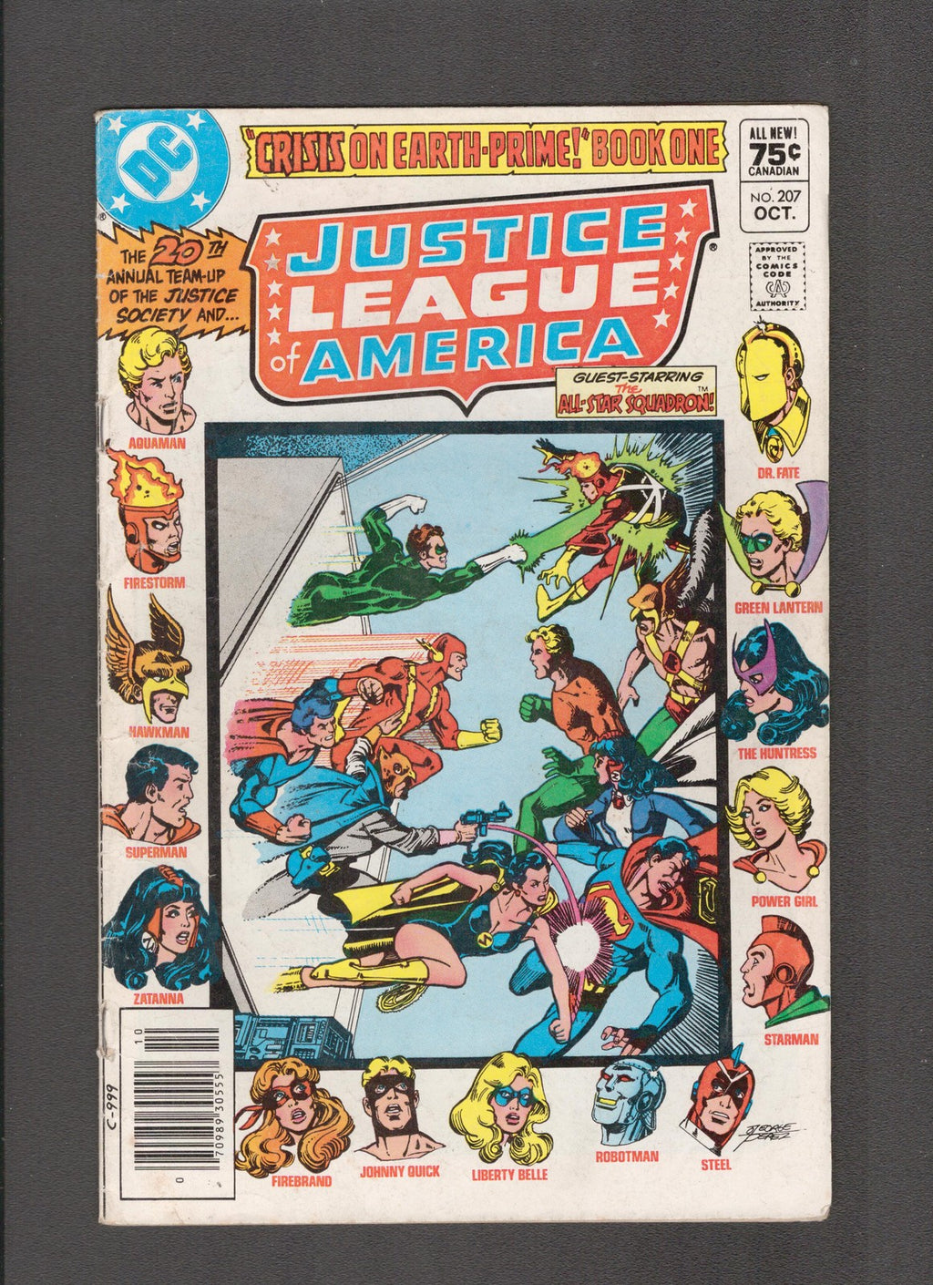 Justice League of America #207 (1982) George Perez DC Comics